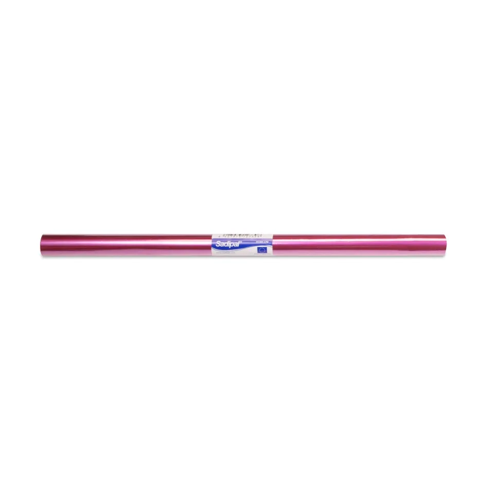Fabriano Hârtie de Ambalat Aluminiu, Metalic, 65 gsm, 0.5 x 2 m, Magenta