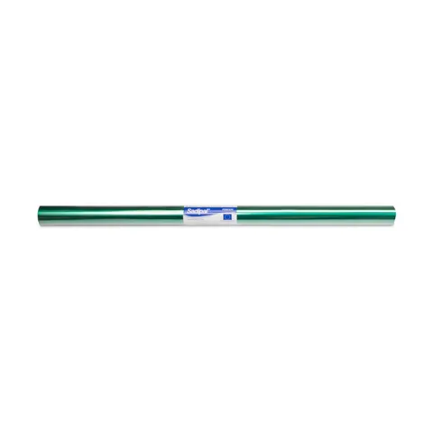 Hârtie de ambalat Fabriano Aluminium, metalică, 65 g/m2, 0.5 x 2 m, verde închis