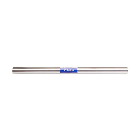 Hârtie de Împachetat Fabriano Aluminium, metalică, 65 g/m², 0.5 x 2 m, argintie