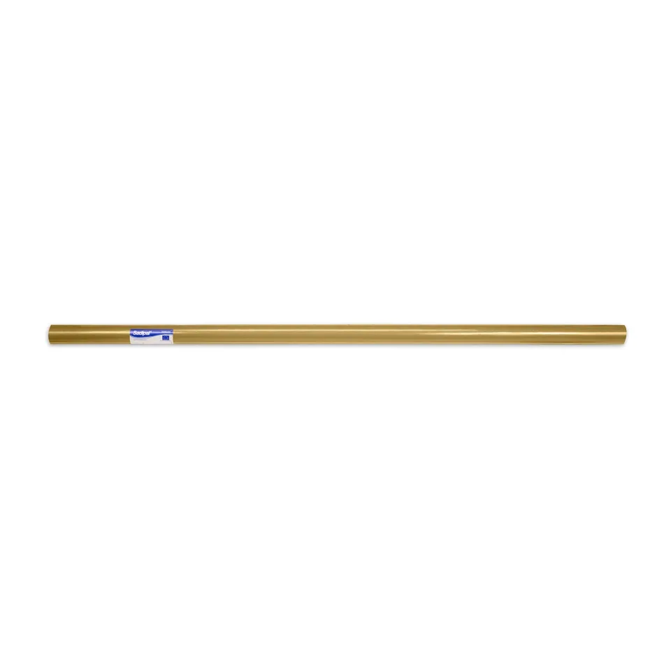 Fabriano Hârtie de ambalat Ribbed Craft, 60 g/m², 1 x 3 m, auriu