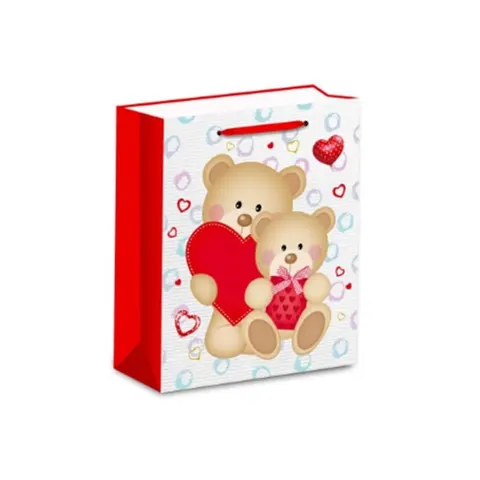 Punga cadou Love, 26 x 32 x 10 cm, design 3