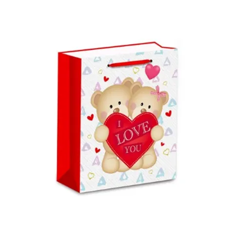 Sac cadou Love, 26 x 32 x 10 cm, design 4