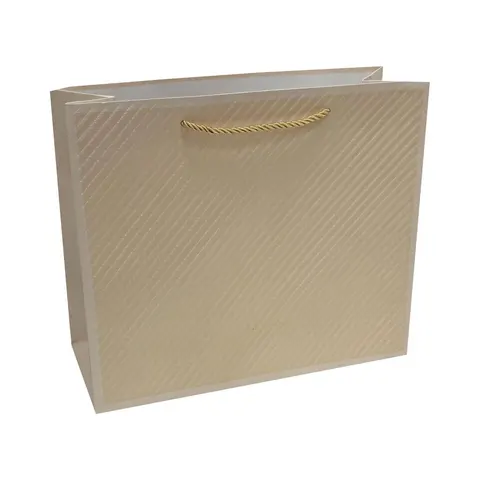 Punga cadou 38 x 32 x 12 cm, bej
