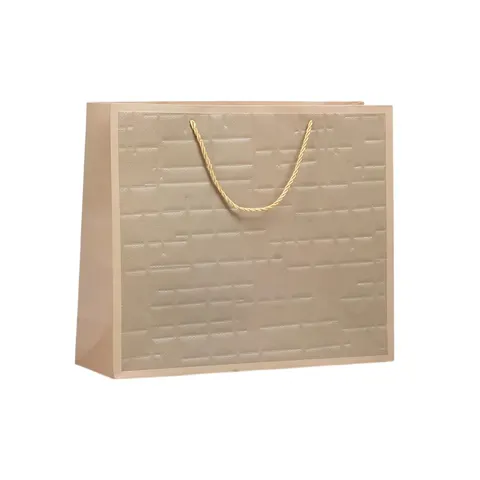Geantă cadou 38 x 32 x 12 cm, maro