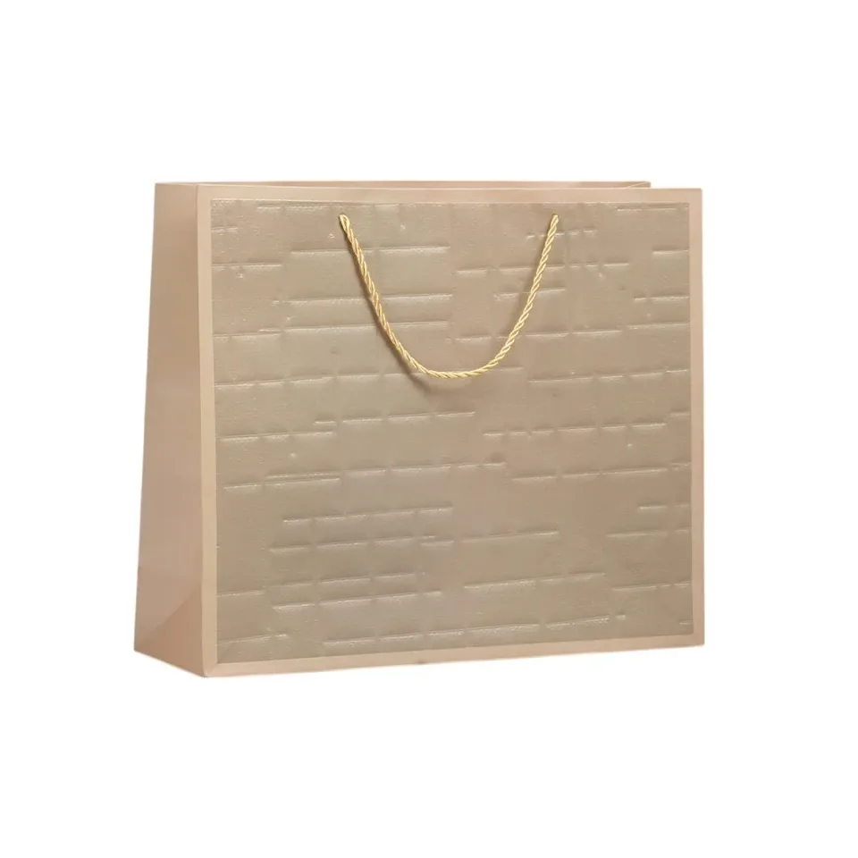 Geantă cadou 38 x 32 x 12 cm, maro