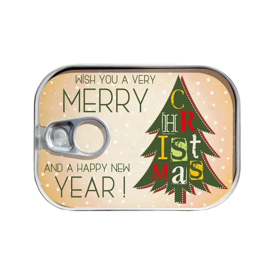 Gespaensterwald Can-card „Merry Xmas & Happy New Year – Tree”