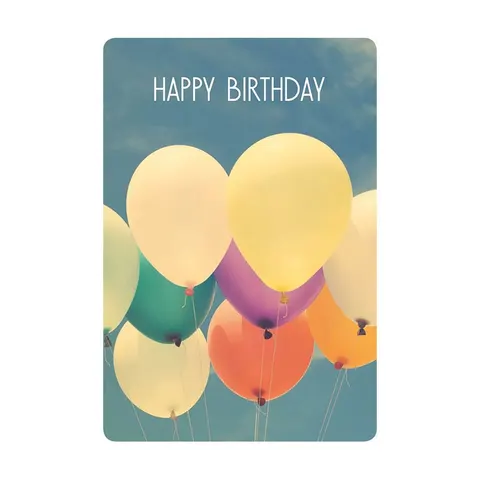 Gespaensterwald Felicitare-etichetă, baloane