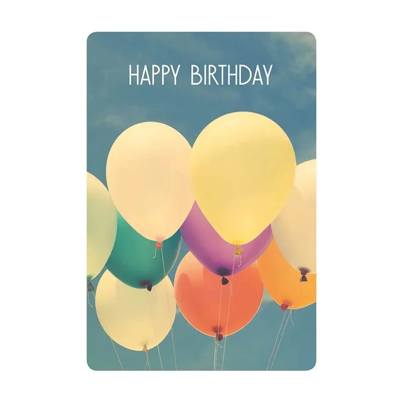Gespaensterwald Felicitare-etichetă, baloane