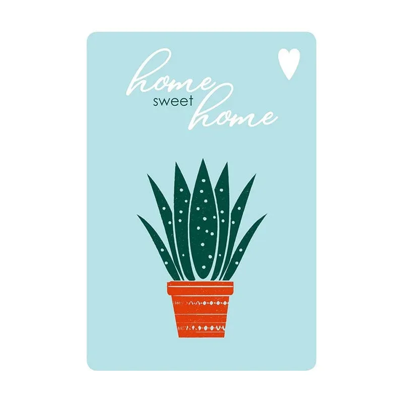 Gespaensterwald Felicitare-etichetă, cactus