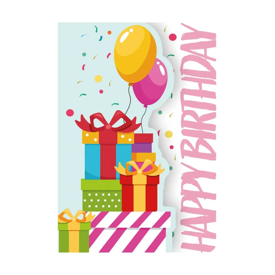 Gespaensterwald Felicitare Fun-Cut, La mulți ani