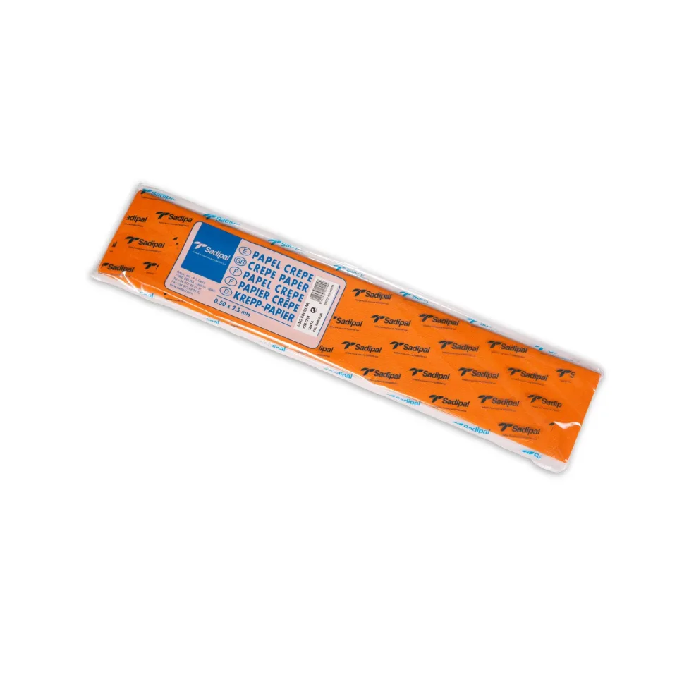 Fabriano Hârtie creponată, 40 g/m², 0.50 x 2.5 m, portocaliu