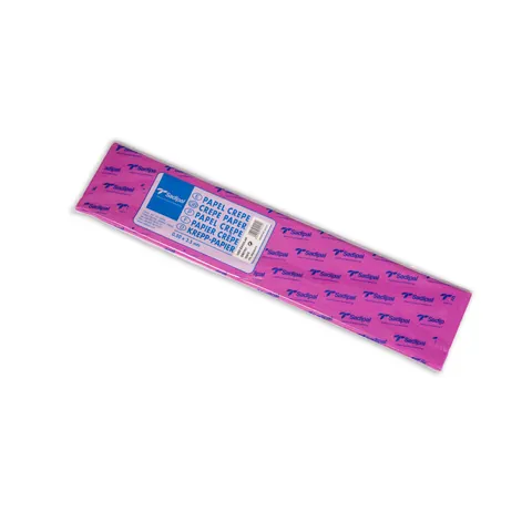 Hârtie creponată Fabriano, 40 g/m², 0.50 x 2.5 m, magenta