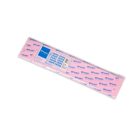 Hârtie creponată Fabriano, 40 g/m2, 0.50 x 2.5 m, roz prăfuit