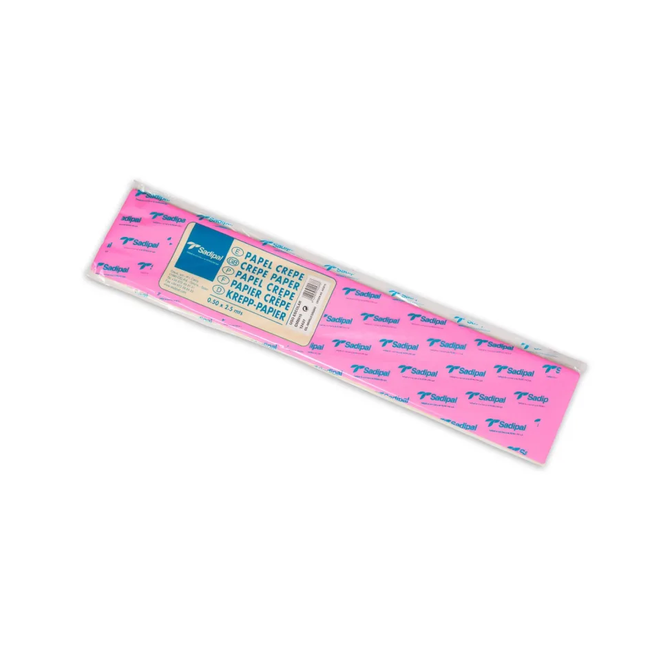 Fabriano Hârtie creponată, 40 g/m², 0.50 x 2.5 m, fucsia