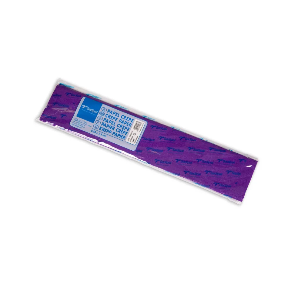 Fabriano Hârtie creponată, 40 g/m², 0.50 x 2.5 m, violet închis