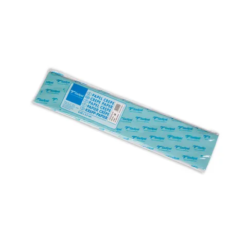 Fabriano Hârtie creponată, 40 g/m², 0.50 x 2.5 m, albastru cer