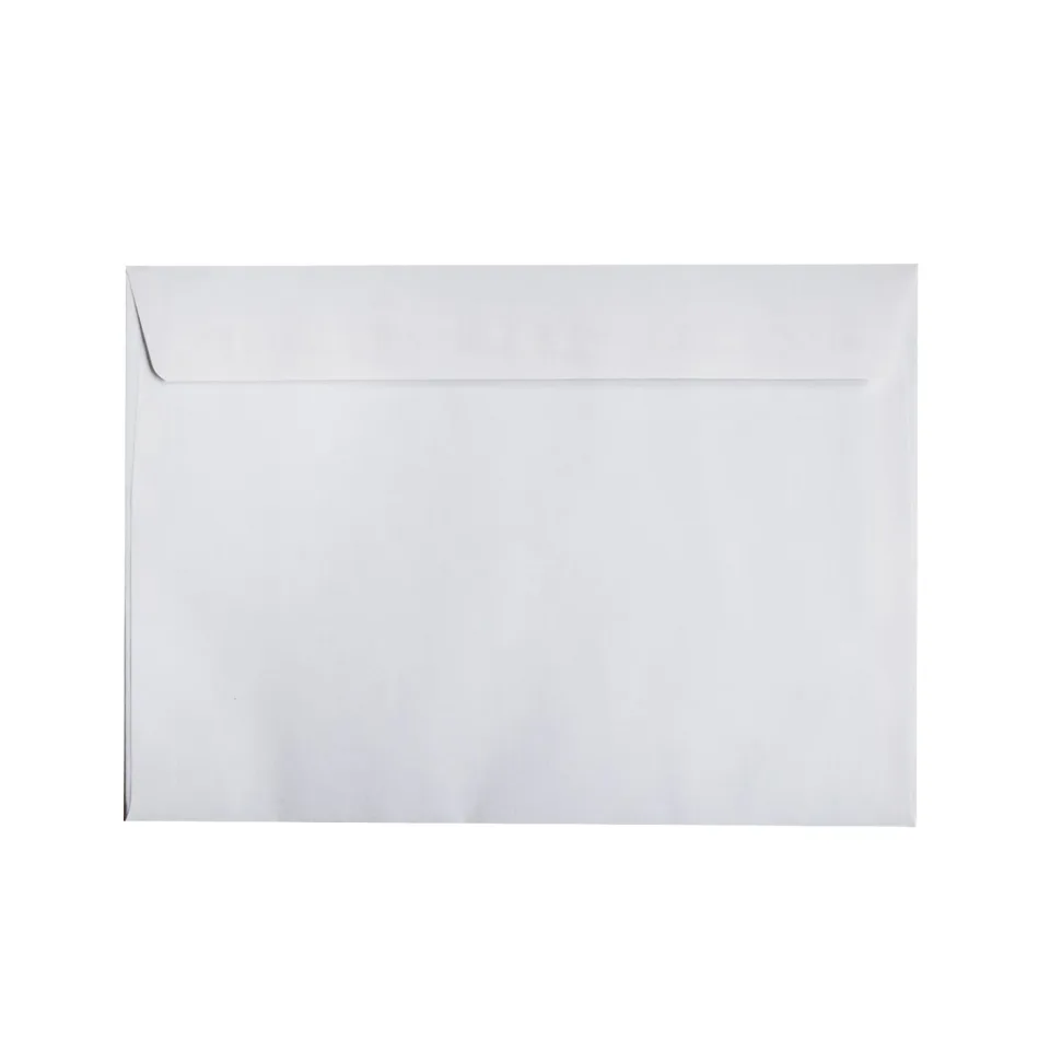 Top Office Plic, C5, 162 x 229 mm, hârtie, cu bandă adezivă, alb, 500 buc