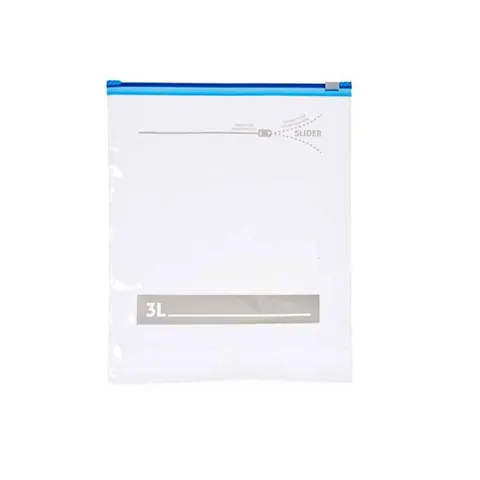 Leknes Pungi multifuncționale, cu fermoar, 25 x 30+2.5 cm, 3 L, 15 buc.