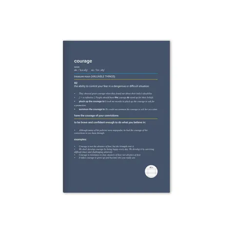 Caiet Dicționar, A5, cu 3 coloane, 40 file