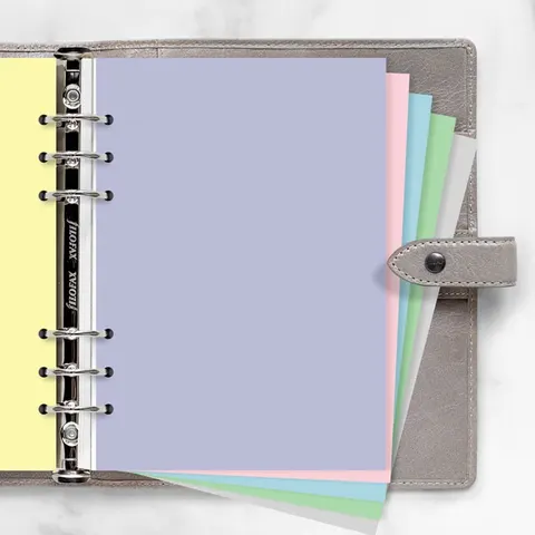 Filofax Rezervă pentru organizator Pastel, A5, colorat