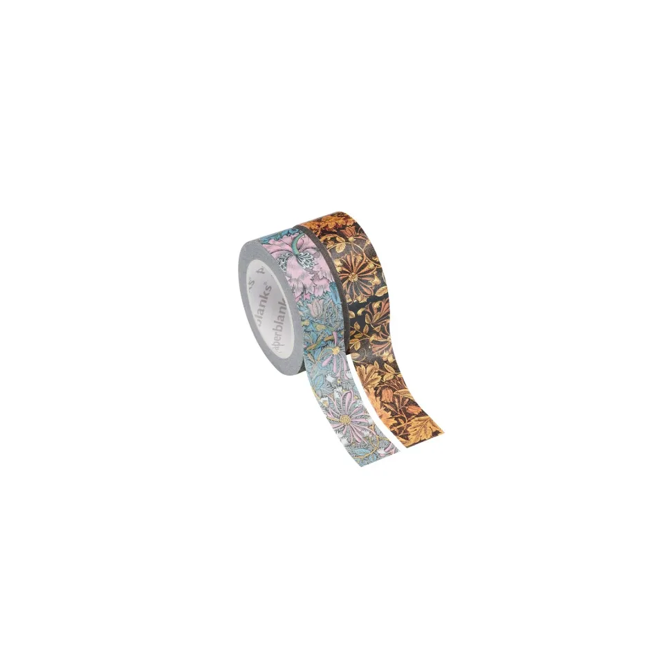 Paperblanks Washi tape William Morris, decorativ, 2 role
