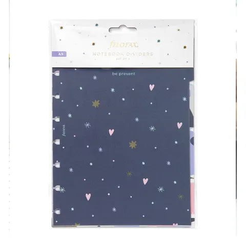 Divizor Filofax pentru caiet Good Vibes, A5