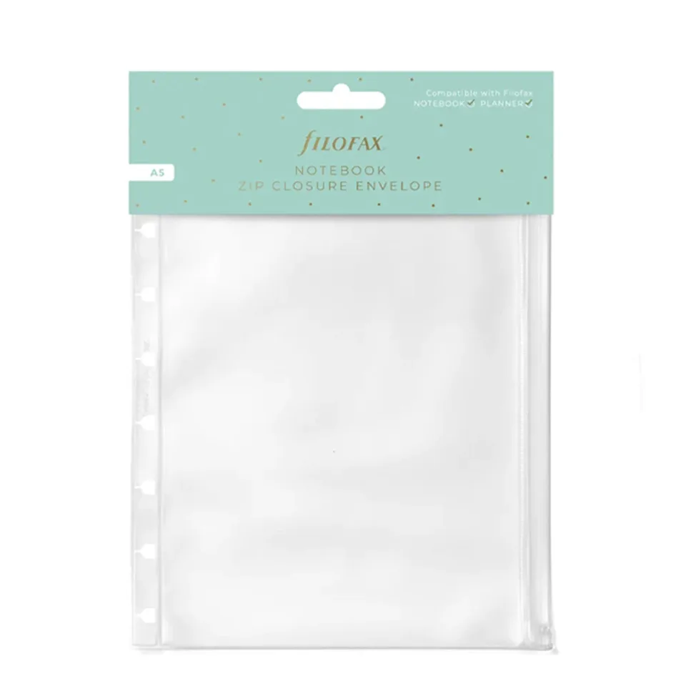 Caiet Filofax Pocket, cu fermoar, A5