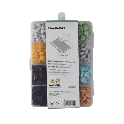 Cuburi 3D Sworld pentru decorarea caietului Block, în cutie, 12 culori x 30 bucăți