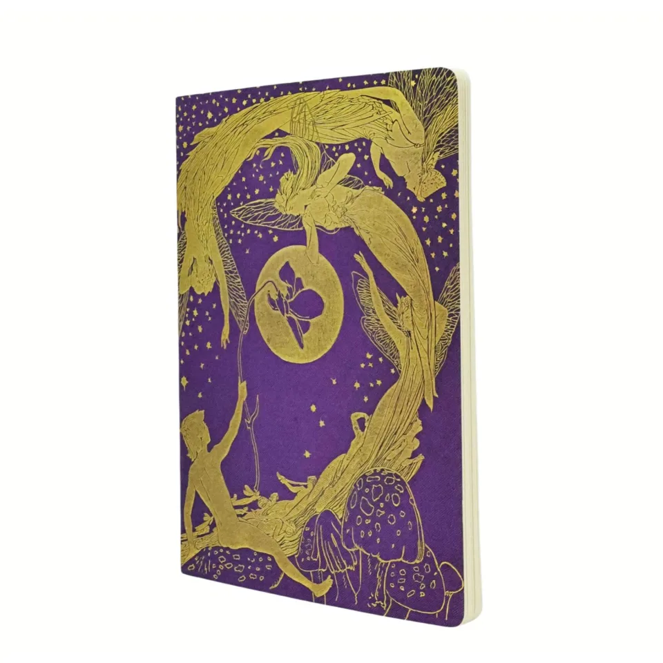 Caiet Paperblanks Violet Fairy, A4, cu puncte, 40 file