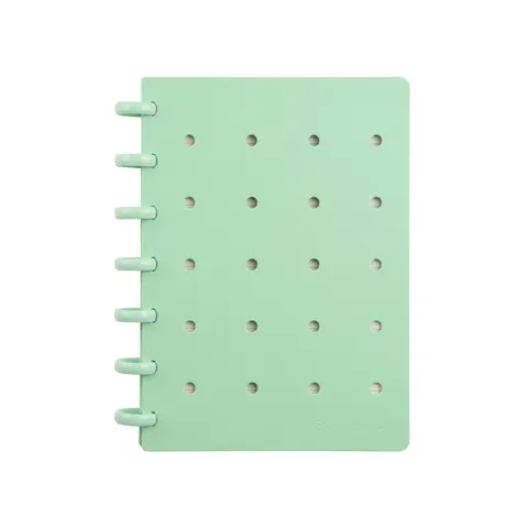 Caiet Sworld ME, A5, spirală, 80 file, cu 2 accesorii, verde