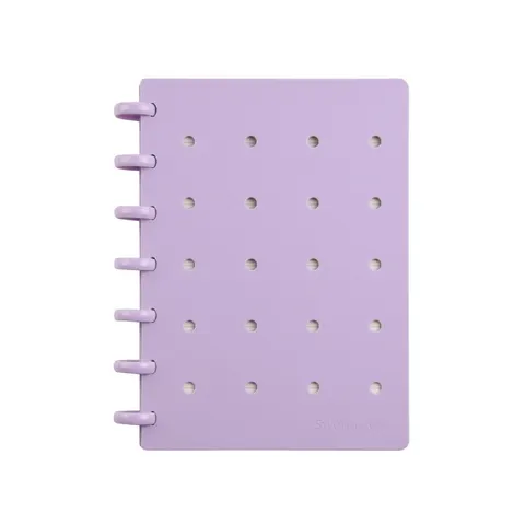 Sworld Caiet ME, A5, spiral, 80 file, cu 2 accesorii, mov