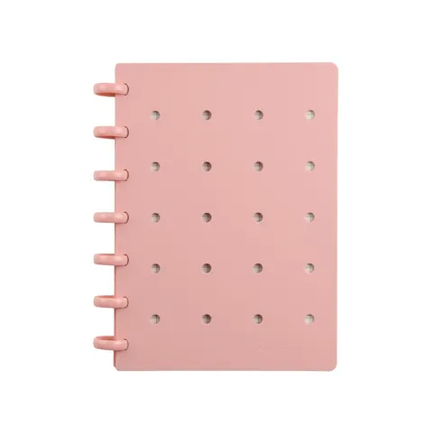Carnet Sworld ME, A5, spirală, 80 file, cu 2 accesorii, roz