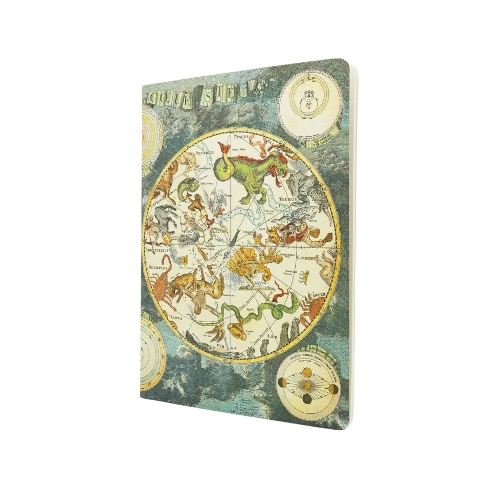 Paperblanks Caiet Celestial Planispere, A5, fără linii, 40 foi