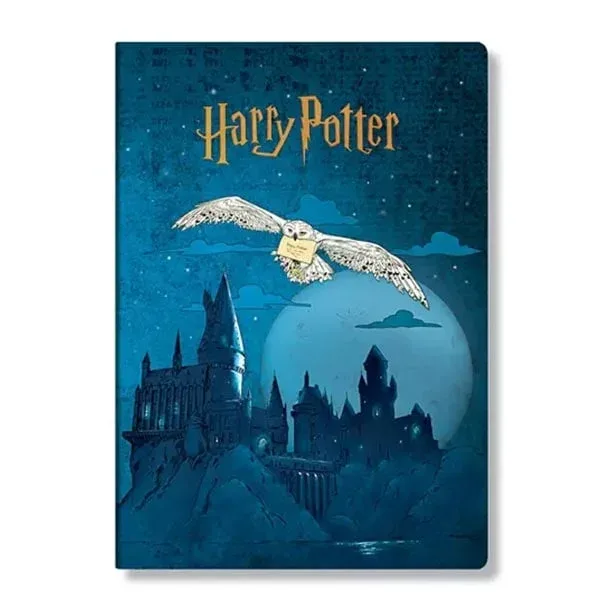 Paperblanks Caiet Escape to Hogwarts, A4, cu pătrățele, 40 file