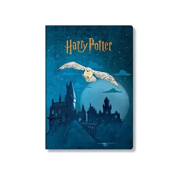 Caiet Paperblanks Escape to Hogwarts, A6, linii late, 40 file