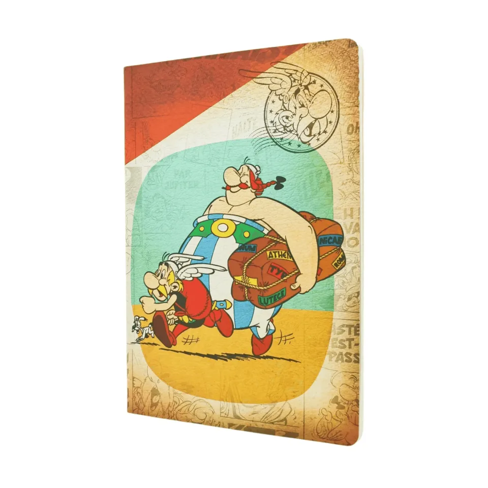 Caiet Paperblanks The adventures of Asterix, A4, punctat, 40 foi