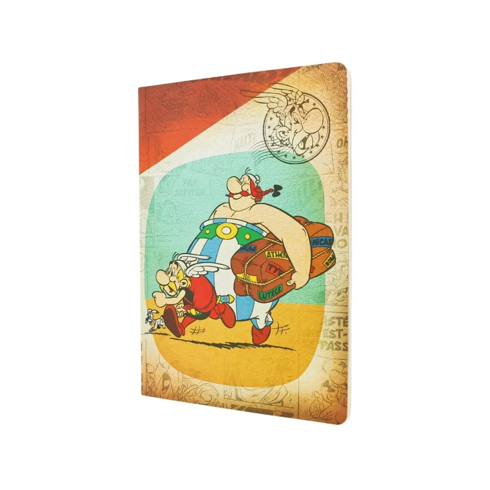 Paperblanks Caiet The adventures of Asterix, A5, dictando lat, 40 file