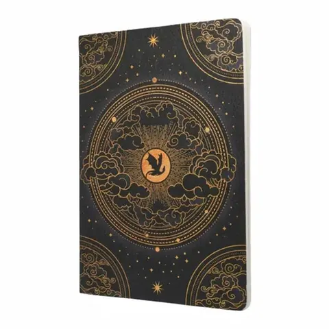 Paperblanks Caiet Shadows of Navarre, A4, cu linii late, 40 file