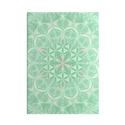 Art Pioneer Caiet, A5, cusut, dictando lat, 64 file, verde