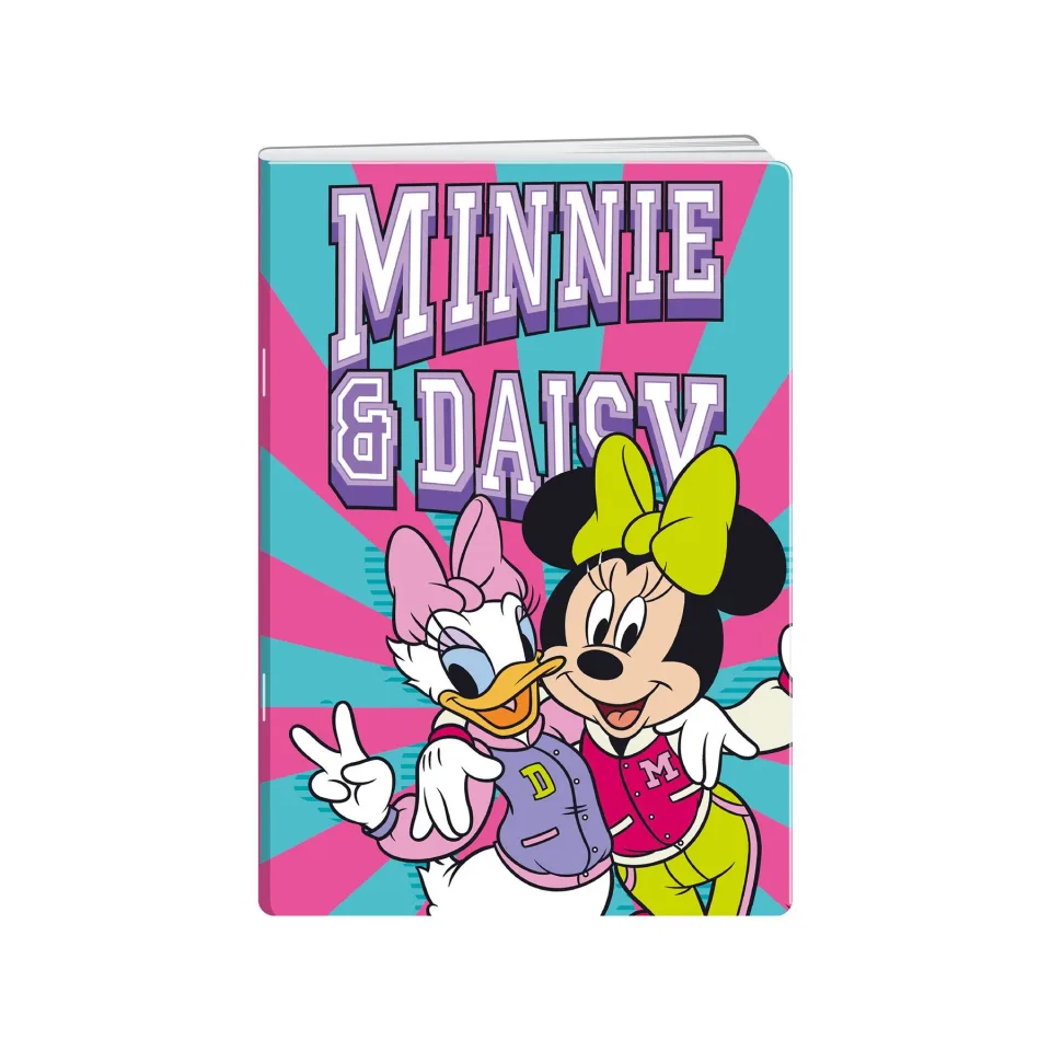 Caiet Disney Minnie&Daisy, A5, linii late, hârtie offset, 20 foi