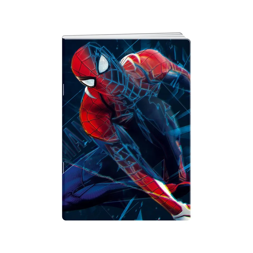 Disney Caiet Spiderman Motion, A5, dictando lat, hârtie offset, 20 file