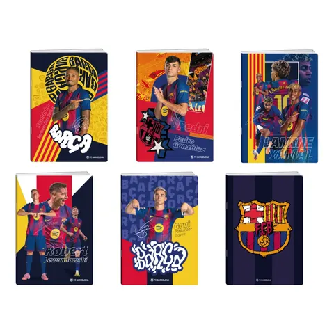Carnet Best Buy Premium, Barcelona, A5, pătrat, hârtie offset, 50 foi, asortate, 1 bucată