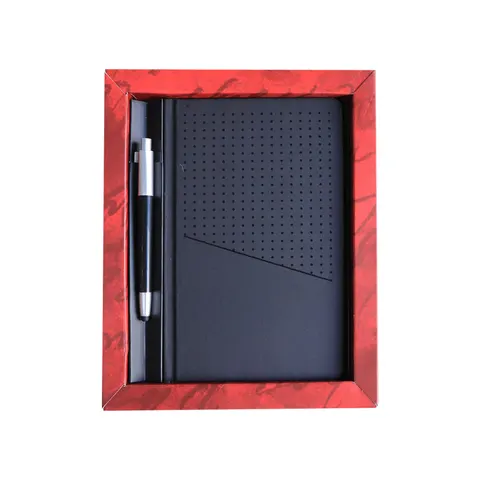 Carnet Gipta, 13 x 21 cm, cu set de pix Headline, în cutie