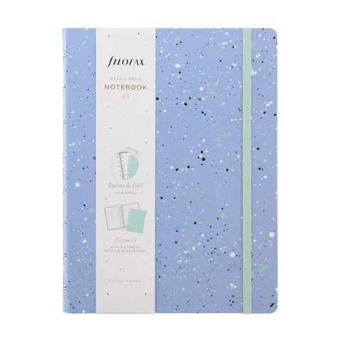 Caiet Filofax Expressions, A5, Albastru deschis