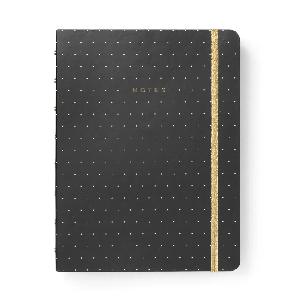 Caiet Filofax Moonlight, A5, negru