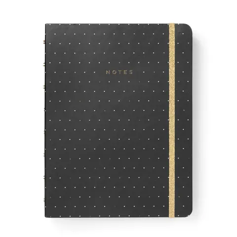 Caiet Filofax Moonlight, A5, negru