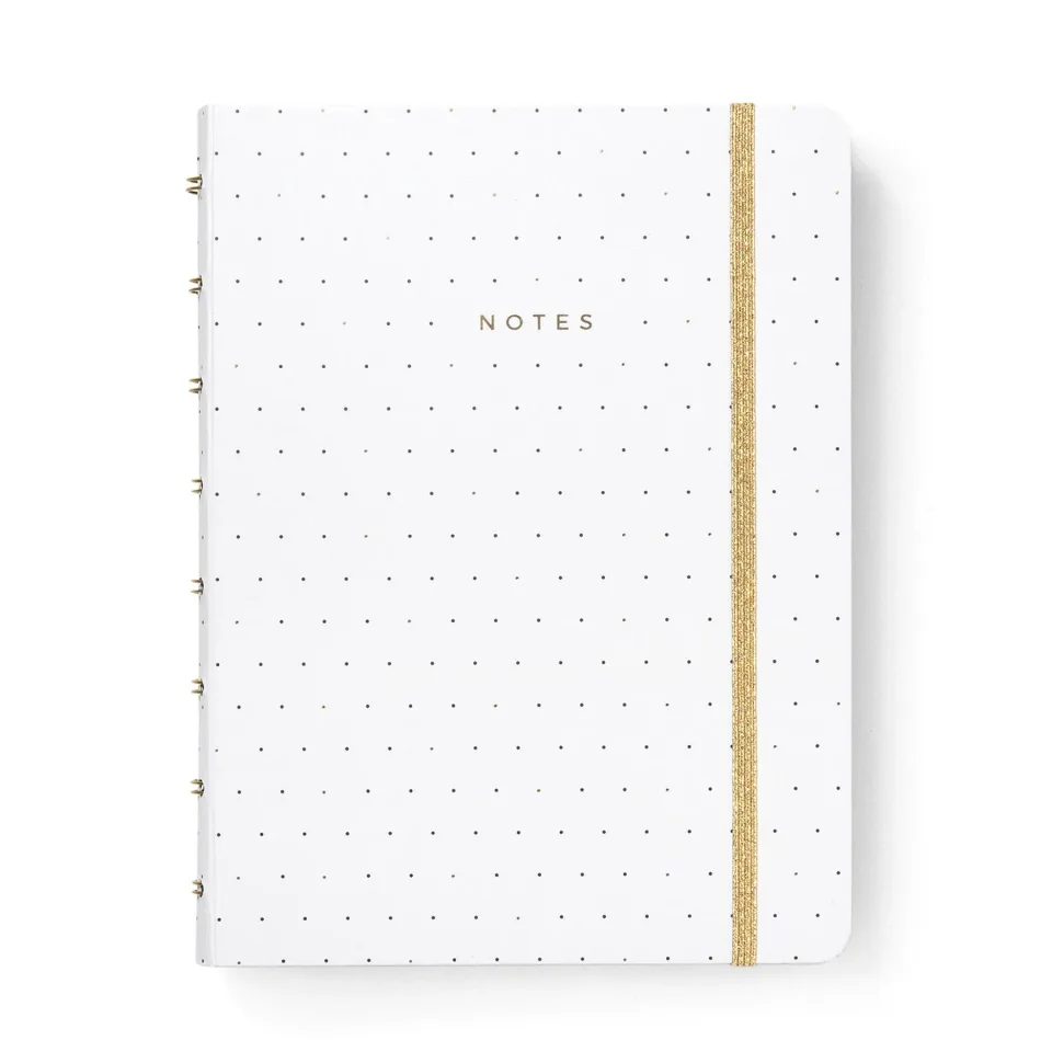 Carnet Filofax Moonlight, A5, alb