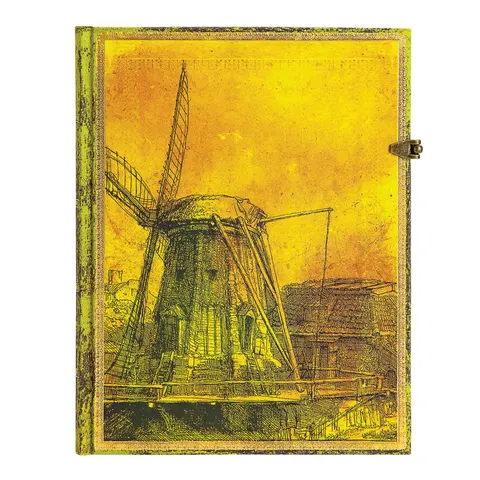 Carnet Paperblanks Rembrandths, Ultra, copertă tare, 72 foi
