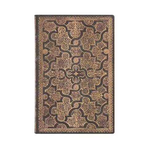 Carnet Paperblanks Enigma, 95 x 140 mm, cu linii late, copertă moale, 104 foi