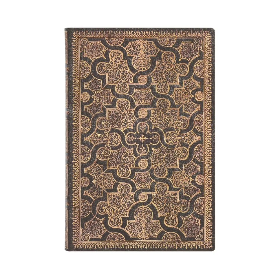 Carnet Paperblanks Enigma, 95 x 140 mm, cu linii late, copertă moale, 104 foi